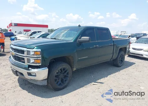 2014 Chevrolet Silverado 1500 2Lt из США, поврежденный, VIN 3GCUKRECXEG509146